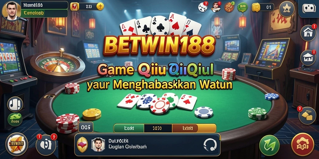 Tampilan menegangkan permainan QiuQiu dalam BETWIN188.