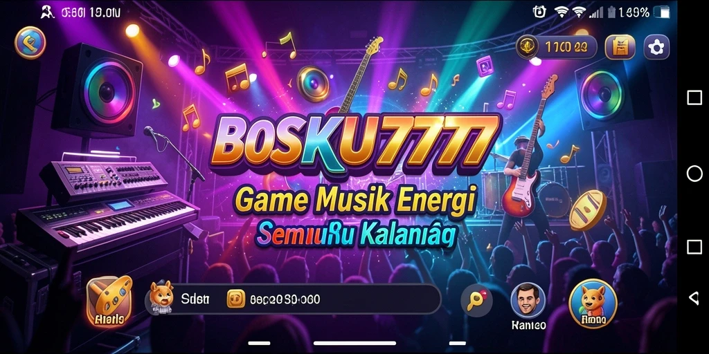 Tampilan gameplay BOSKU777 yang menyenangkan dan interaktif.
