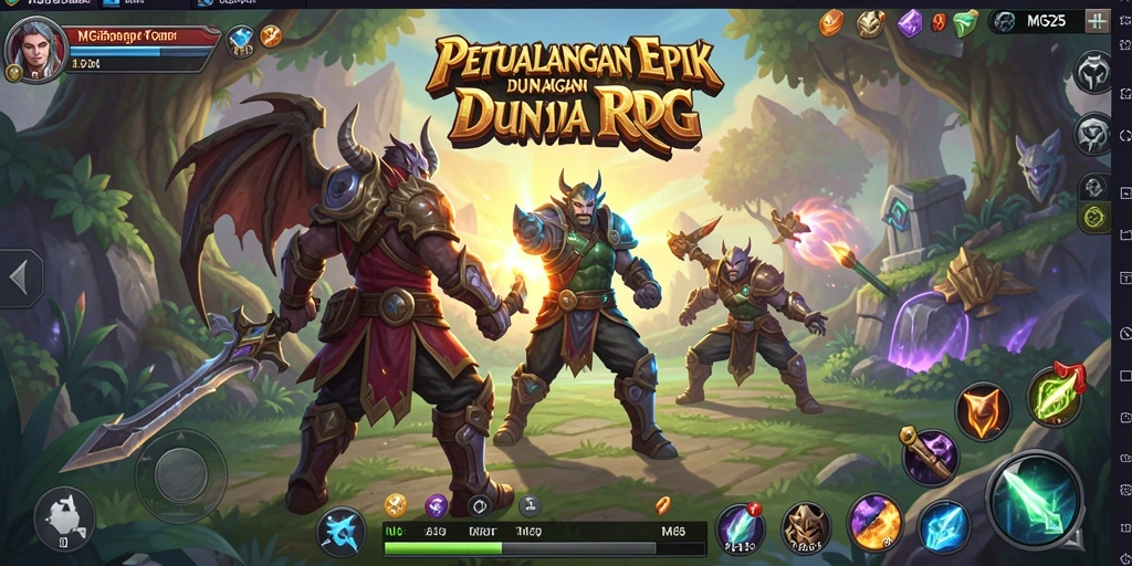 Gameplay seru dengan grafis menawan di MG525.