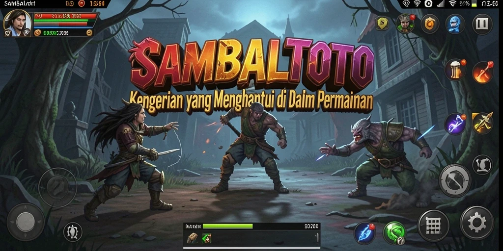 Gameplay menegangkan yang menantang keberanian pemain.