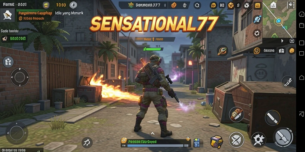 Tampilan gameplay menarik dari SENSATIONAL77 yang membuat ketagihan.