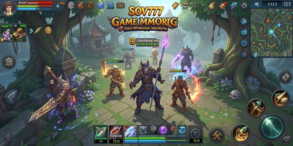 Gameplay SOV777 dengan suasana petualangan yang memikat.