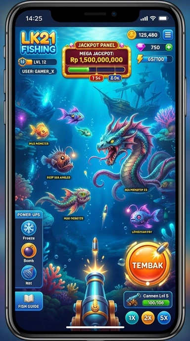 Screenshot fitur pencarian di lk21 yang memudahkan pengguna mencari aplikasi.